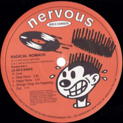 RADICAL NOMADS - La Da's Dance / Watch Yourself