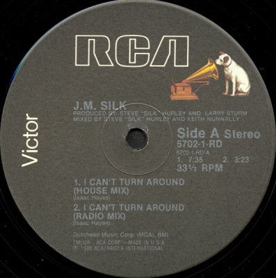 JM SILK - I Can't turn Around