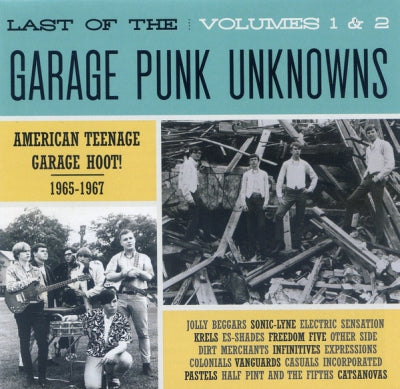 VARIOUS - Last Of The Garage Punk Unknowns Volumes 1 & 2 (American Teenage Garage Hoot! 1965-1967)