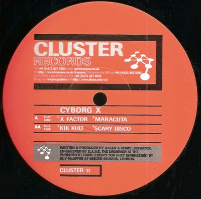 CYBORG X - X Factor / Maracuta / Kik Kult / Scary Disco