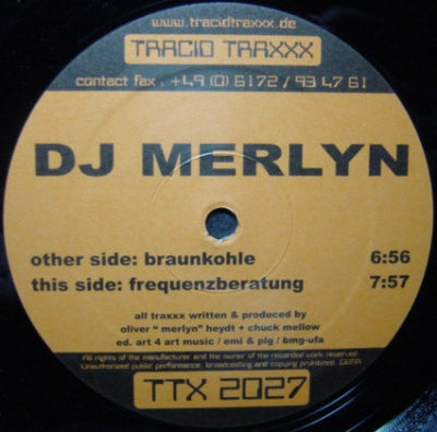 DJ MERLYN - Braunkohle / Frequenzberatung