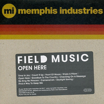FIELD MUSIC - Open Here