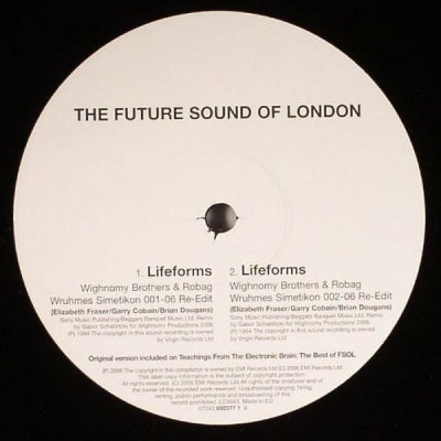 THE FUTURE SOUND OF LONDON - Lifeforms / We Have Explosive
