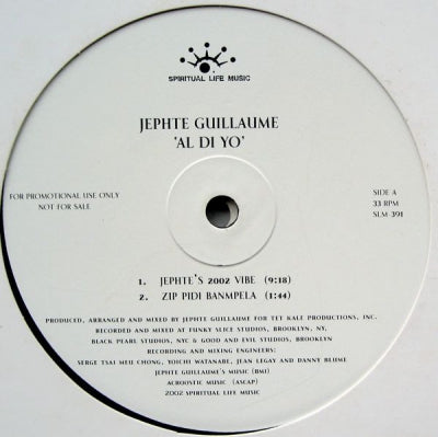 JEPHTE GUILLAUME - Al Di Yo