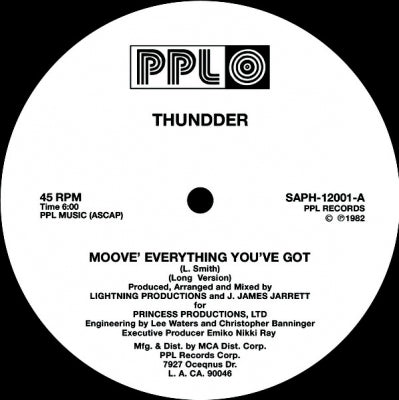 THUNDDER - Moove' Everything You've Got
