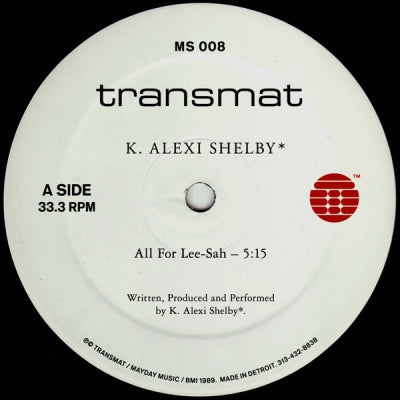K. ALEXI SHELBY - All For Lee.Sah / My Medusa / Vertigo