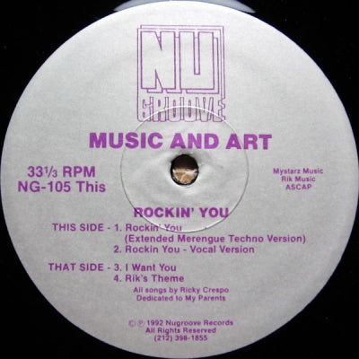 MUSIC AND ART - Rockin' You