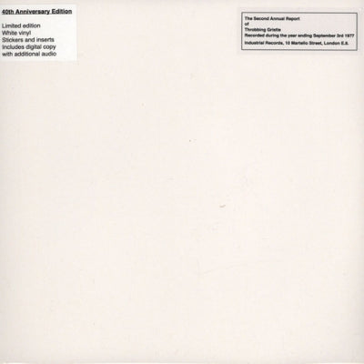 THROBBING GRISTLE - The Second Annual Report