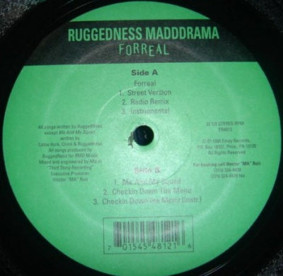 RUGGEDNESS MADDDRAMA - Forreal