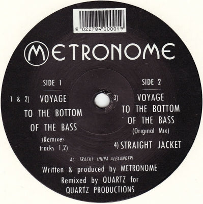METRONOME - Voyage To The Bottom Of The Bass