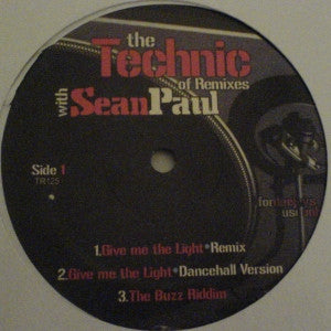 SEAN PAUL / COBRA - The Technic Of Remixes With Sean Paul & Cobra