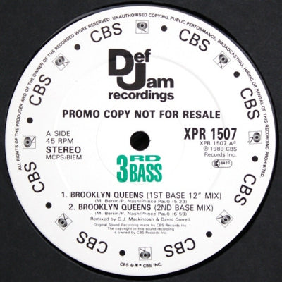 3RD BASS - Brooklyn Queens