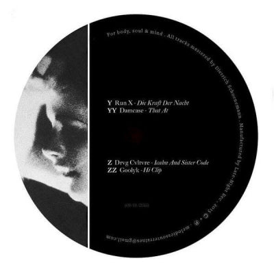 RUN X / DAMCASE / DRVG CVLTVRE / GOOLYK - Y/Z