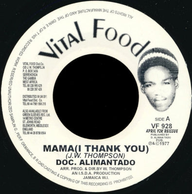 DOC. ALIMANTADO - Mama (I Thank You)
