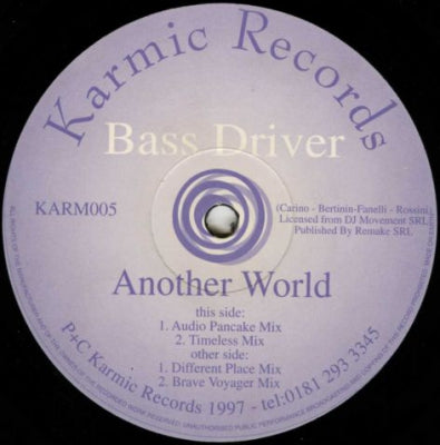 BASS DRIVER - Another World