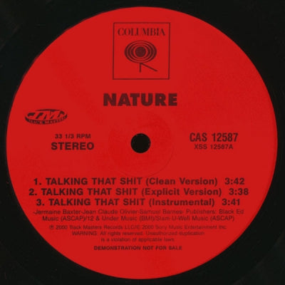 NATURE - Talking That Shit / Don't Stop