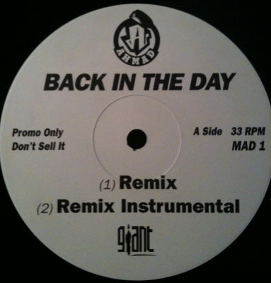 AHMAD - Back In The Day (Remix)