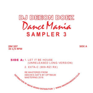DJ DEEON DOEZ - Doez Dance Mania Sampler 3