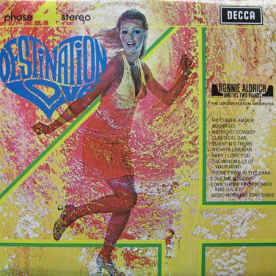 RONNIE ALDRICH AND HIS TWO PIANOS WITH THE LONDON FESTIVAL ORCHESTRA - Destination Love