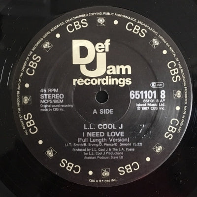 L.L. COOL J - I Need Love