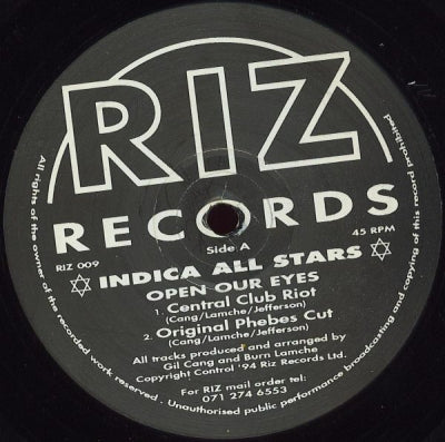 INDICA ALL STARS - Open Our Eyes
