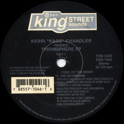 KERRI "KOAZ" CHANDLER - Trionisphere EP Part 1
