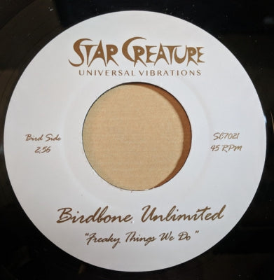 BIRDBONE UNLIMITED - Freaky Things We Do / All The Freaks Out Tonight