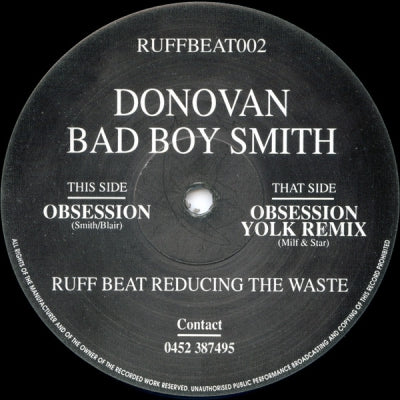 DONOVAN BAD BOY SMITH - Obsession