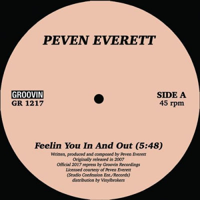 PEVENN EVERETT - Feelin You In And Out