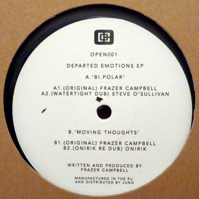 FRAZER CAMPBELL / STEVE O'SULLIVAN / ONIRIK - Departed Emotions