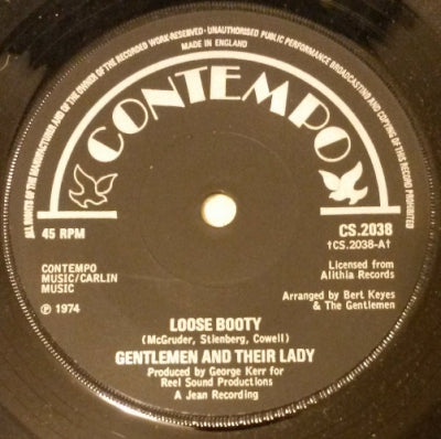 GENTLEMEN AND THEIR LADY - Loose Booty / Now Generation