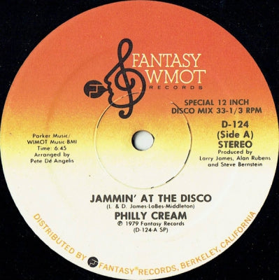 PHILLY CREAM - Jammin' At The Disco / Soul Man