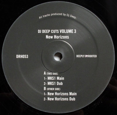 DJ DEEP - Cuts Volume 3: New Horizons