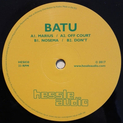 BATU - Marius EP