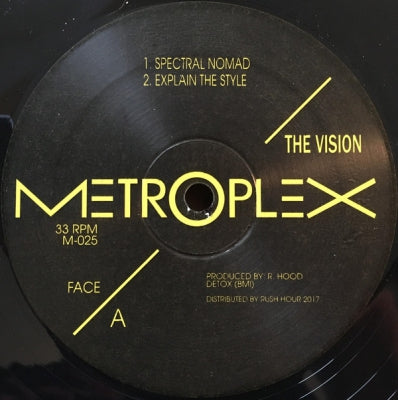 THE VISION - Spectral Nomad / Explain The Style / Detroit One Circle / Modern And Ancient