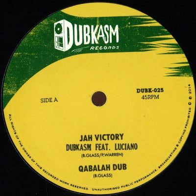 DUBKASM MEETS LUCIANO & TURBULENCE - Jah Victory / Right There