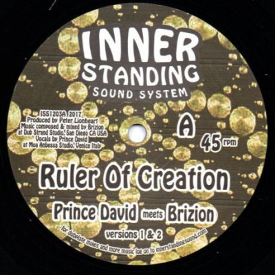 PRINCE DAVID MEETS BRIZION - Ruler Of Creation