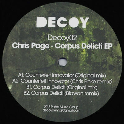 CHRIS PAGE - Corpus Delicti