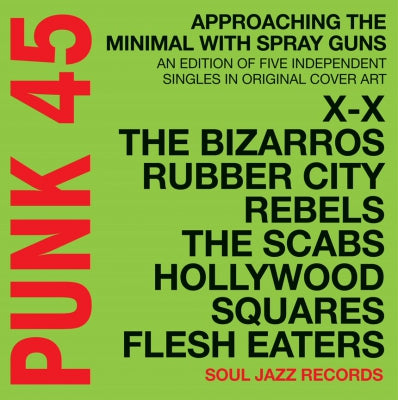 VARIOUS - Punk 45 : Approaching The Minimal With Spray Guns