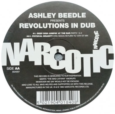 ASHLEY BEEDLE - Revolutions In Dub