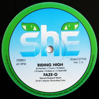 FAZE-O - Riding High / Good Thang