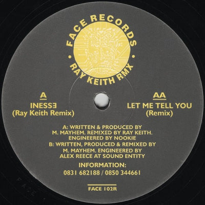DJ MAYHEM - Inesse / Let Me Tell You (Remixes)