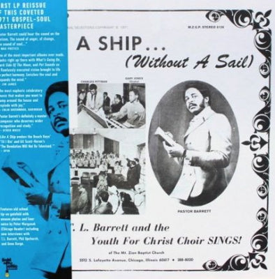 PASTOR T. L. BARRETT AND THE YOUTH FOR CHRIST CHOIR - Like A Ship... (Without A Sail)