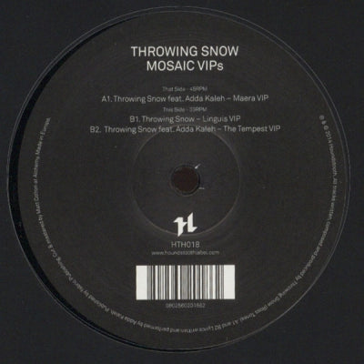 THROWING SNOW - Mosaic VIPs