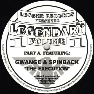 GWANGE & SPINBACK / Q-PROJECT - Legendary Volume 1