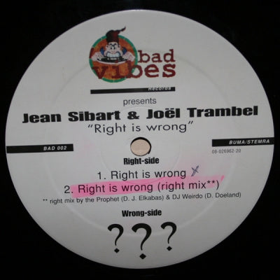 JEAN SIBART & JOëL TRAMBEL - Right Is Wrong