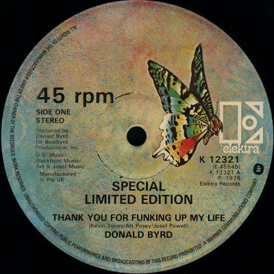 DONALD BYRD - Thank You For Funking Up My Life