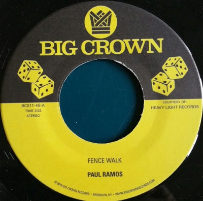 PAUL RAMOS / ULYSSES CROCKETT - Fence Walk / Funky Resurgence