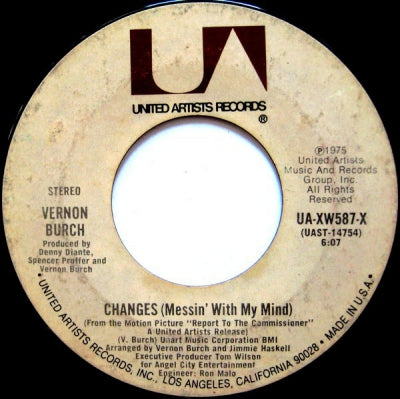 VERNON BURCH - Changes (Messin' With My Mind)