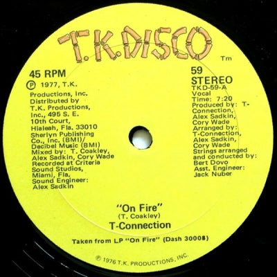 T-CONNECTION - On Fire